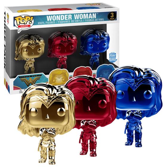 Imagem de Funko POP Chrome Wonder Woman