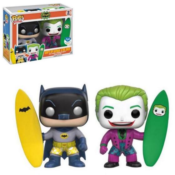 Imagem de Funko Pop Dc 2 Pack Batman & Joker Surf's Up Exclusive