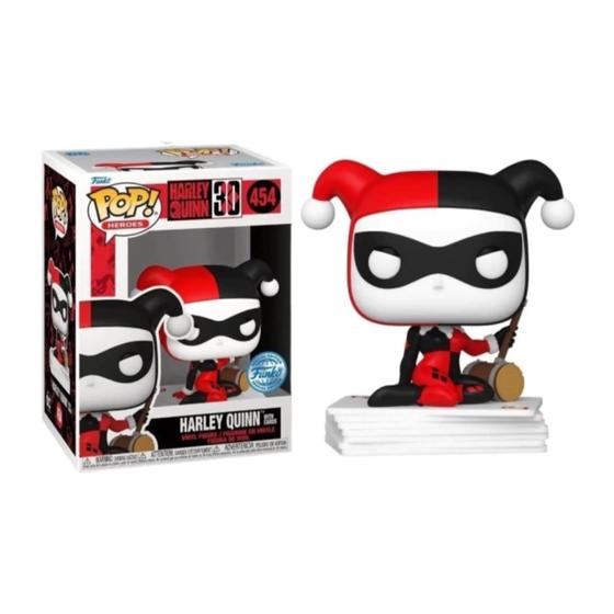 Imagem de Funko Pop DC 454 Harley Quinn w/ Cards Special Edition