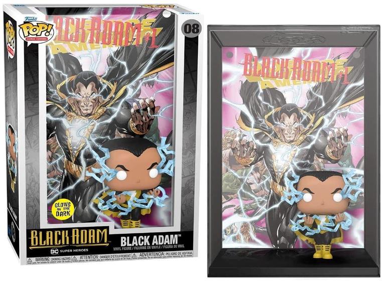 Imagem de Funko Pop! DC Comics - Adão Negro (Glow) - Edição Colecionável