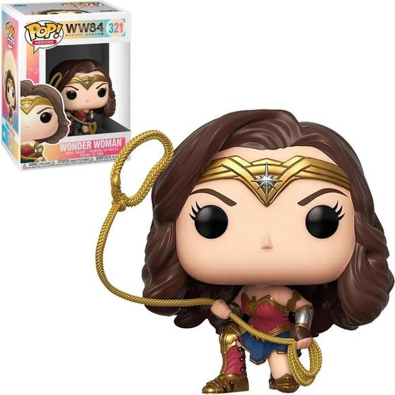 Imagem de Funko Pop DC Comics: Wonder Woman 1984 - Wonder Woman w/ Lasso 321