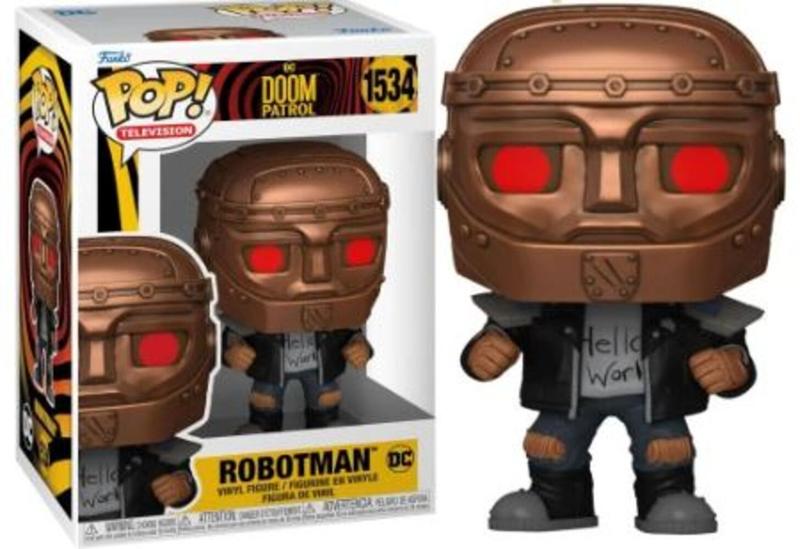 Imagem de Funko Pop Dc Doom Patrol 1534 - Robotman