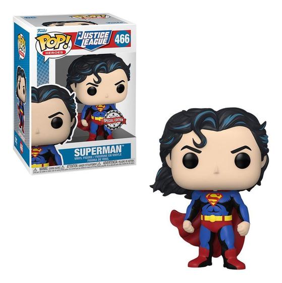 Imagem de Funko Pop! Dc Justice League Superman 466 Exclusivo