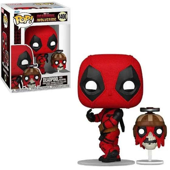 Imagem de Funko Pop Deadpool with Headpool 1400 Deadpool Wolverine