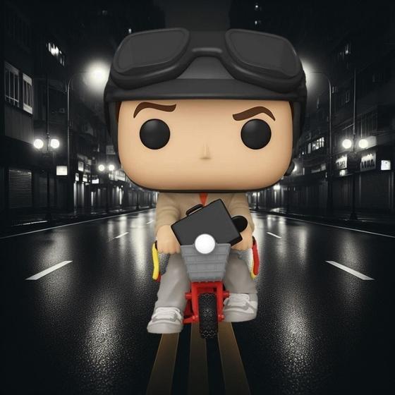 Imagem de Funko Pop Debi e Loide LLoyd Christmas on Bicycle 95