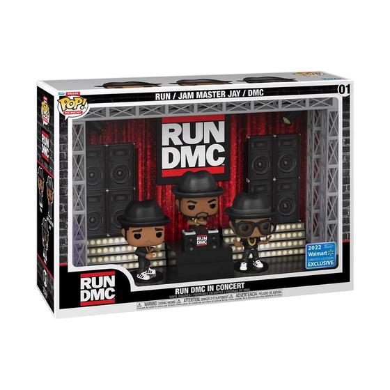 Imagem de Funko Pop Deluxe Moment Run DMC in Concert Run Jam 1