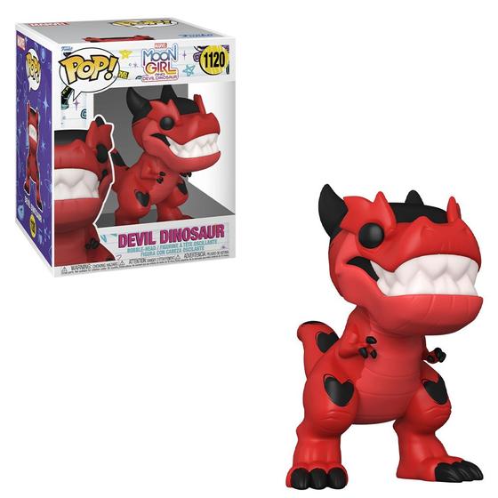 Imagem de Funko pop deluxe moon girl and devil dinosaur devil dinosaur