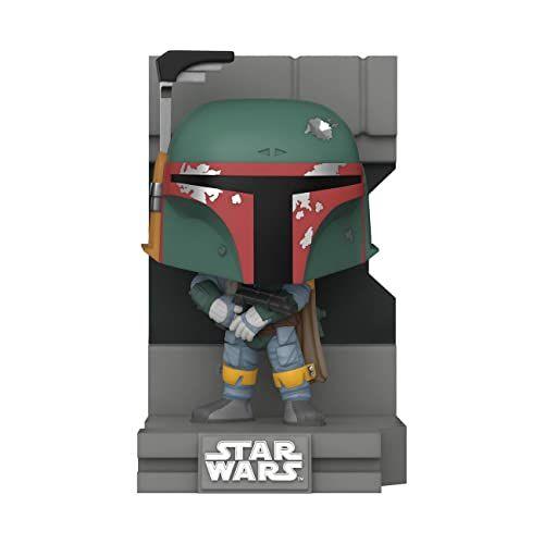 Imagem de Funko POP! Deluxe: Star Wars Bounty Hunters Collection Boba Fett Metallic Exclusvie