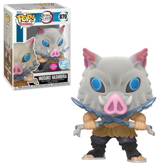 Imagem de Funko Pop Demon Slayer 870 Inosuke Hashibira Flocked