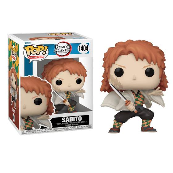 Imagem de Funko Pop  Demon Slayer: Kimetsu No Yaiba - Sabito Sem Mascara 1404