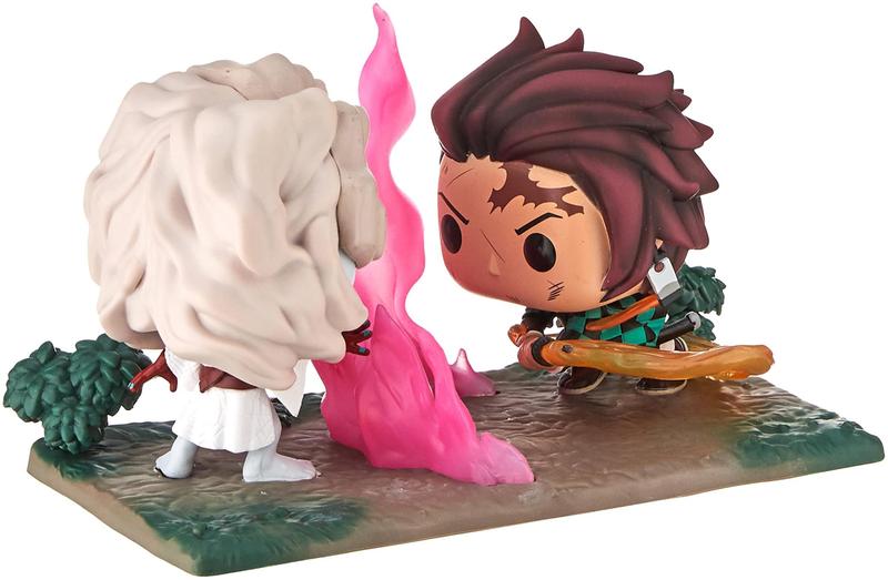 Imagem de Funko Pop! Demon Slayer: Tanjiro vs. Rui - Figura Colecionável