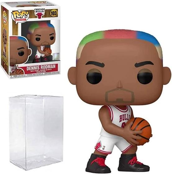 Imagem de Funko Pop! Dennis Rodman - Boneco de Vinil com Estojo