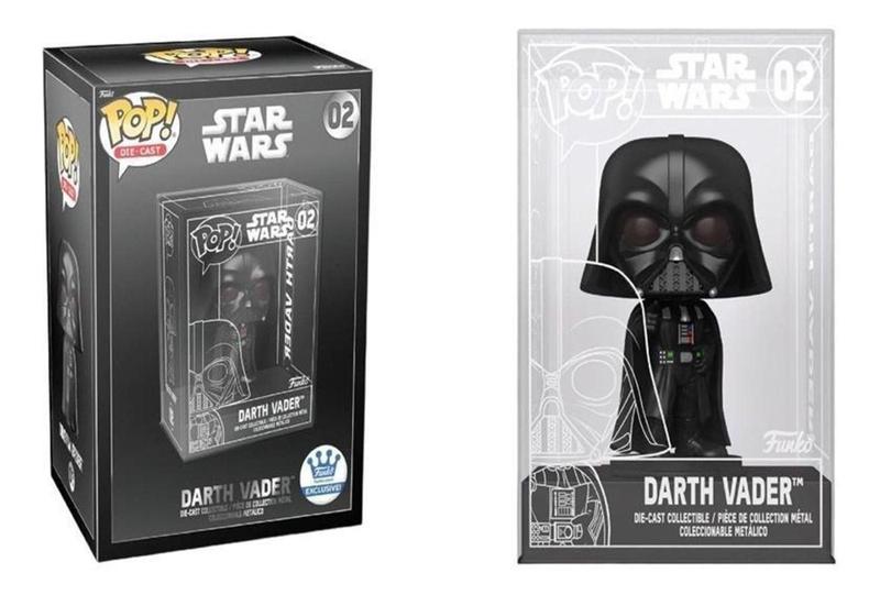 Funko Pop! Die Cast Star Wars Darth Vader 02 Exclusivo Funko