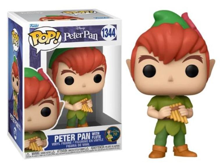 Imagem de Funko Pop Disney 1344 - Peter Pan With Flute