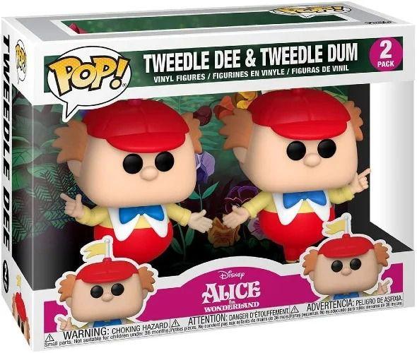 Imagem de Funko Pop Disney Alice no Pais das Maravilhas Pack Tweedle Dee & Tweedle Du”