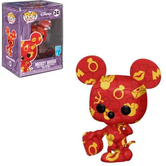 Imagem de Funko Pop Disney Art Series 24 Mickey Mouse C/ Case Acrílico