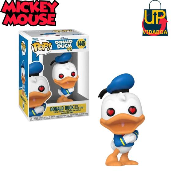 Imagem de Funko POP! Disney Donald Duck 90 Donald Duck with Heart Eyes 1445 - Original