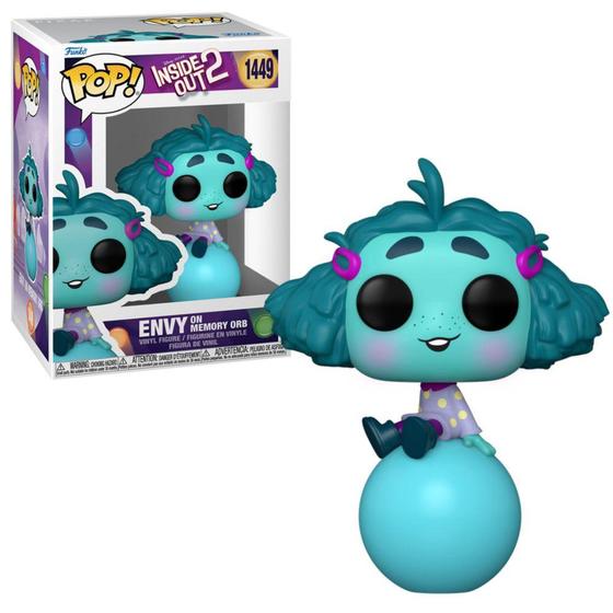 Imagem de Funko Pop! Disney Inside Out 2 Envy On Memory Orb 1449