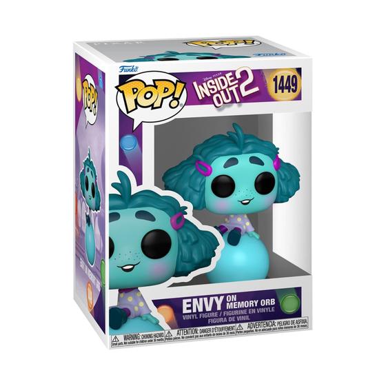 Imagem de Funko Pop! Disney Inside Out 2 - Invy em Memory Orb