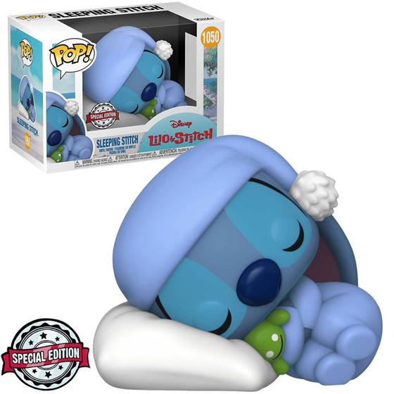 Funko Pop Disney Lilo & Stitch Stitch Dormindo 1050 Edição Especial ...