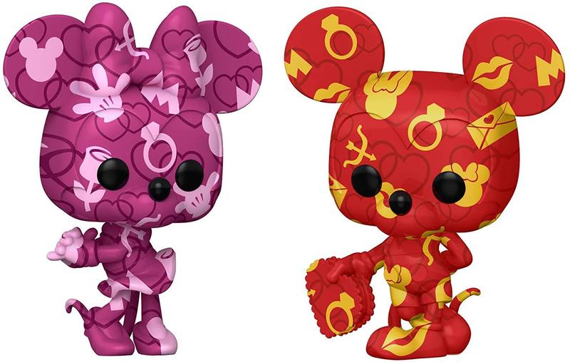 Imagem de Funko Pop! Disney: Mickey e Minnie Mouse Artist Series (2 Pack) Amazon Exclusive