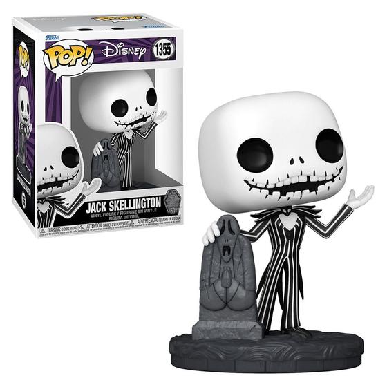 Imagem de Funko pop disney nbc jack skellington with gravestone 1355