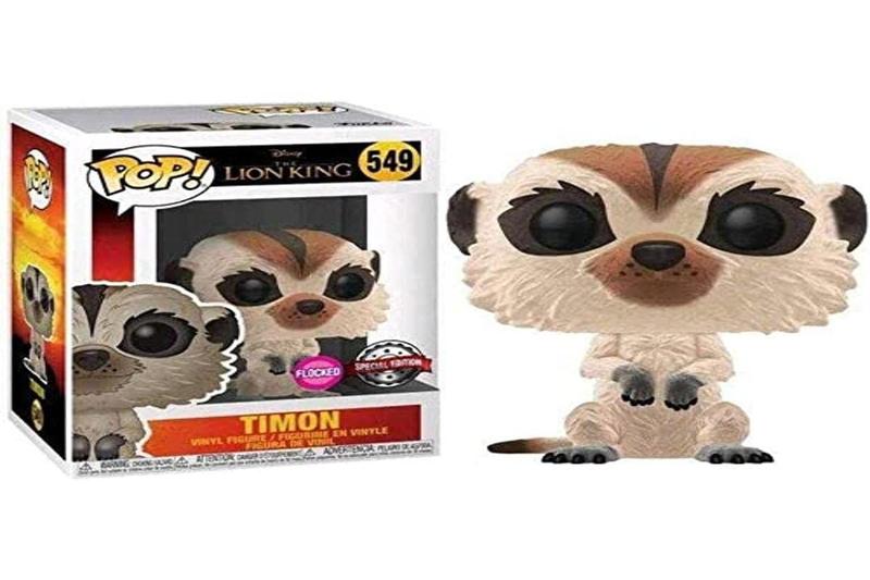 Imagem de Funko Pop! Disney: O Rei Leão (Live Action) - Timão (Flocked) - Exclusivo da B&N