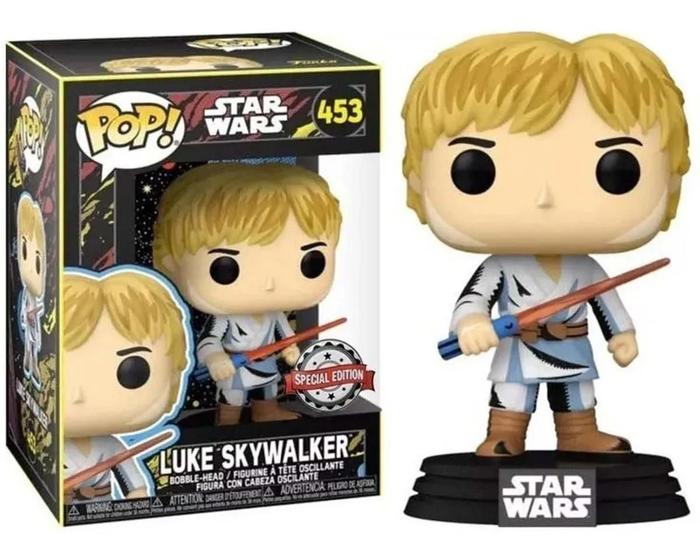 Imagem de Funko Pop Disney: Star Wars - Luke Skywalker 453 Ex.