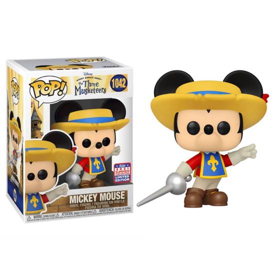 Imagem de Funko Pop! Disney Three Musketeers - Mickey Mouse 1042 SDCC