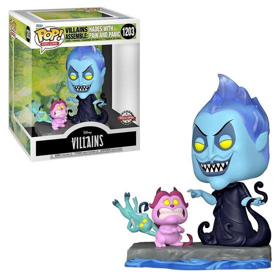 Imagem de Funko Pop Disney Villains Hades W Pain And Panic 1203 Deluxe