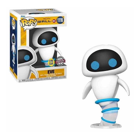 Funko Pop Disney Wall Exclusivo Glow Eve - 1116 Menor preço em Funko Pop Disney Wall Exclusivo Glow Eve - 1116