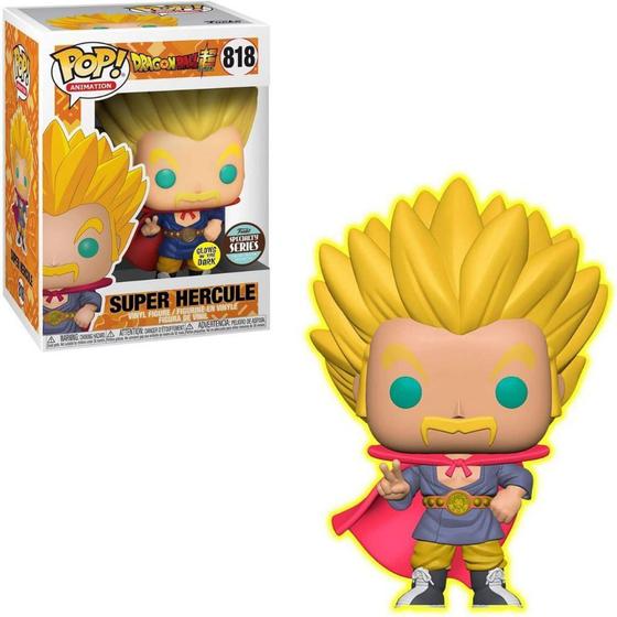 Imagem de Funko Pop Dragon Ball Z 818 Super Hercule GITD Special