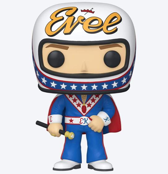 Imagem de Funko Pop! Evel Knievel - Colecionável com Uniforme Azul