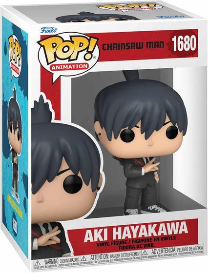 Imagem de Funko Pop! Figura Animation Chainsaw Man AKI Hayakawa 11,8 cm