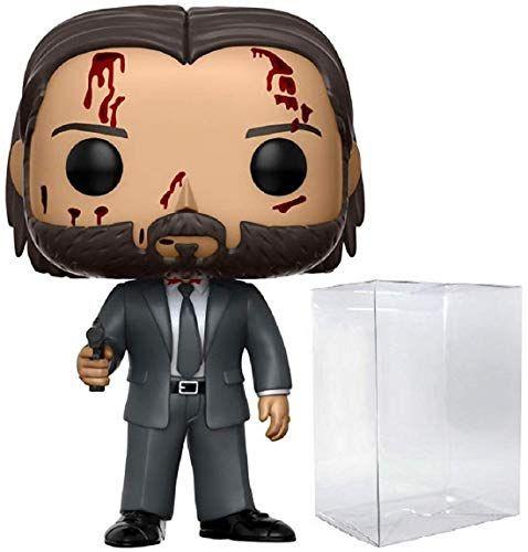 Imagem de Funko Pop! Filmes: John Wick Capítulo 2 - Bloody Limited Chase Variant Vinyl Figure (Empacotado com Caixa Pop Box Protector Case)