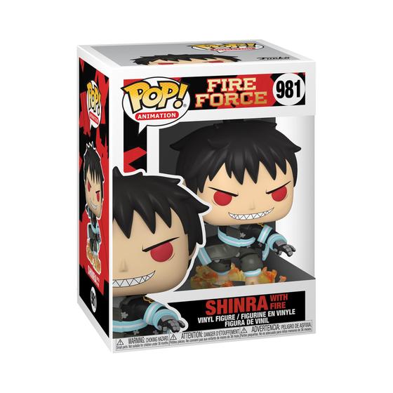 Imagem de Funko Pop! Fire Force - Shinra Kusakabe com Chamas