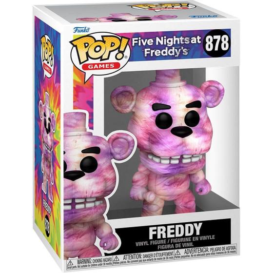 Imagem de Funko Pop Five Nights at Freddys Tie Dye Freddye 878