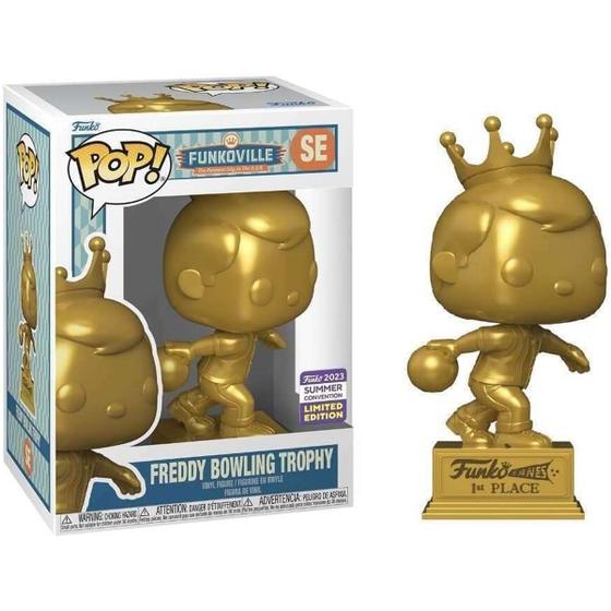 Imagem de Funko Pop! Funkoville Freddy Bowling Trophy SE Exclusivo SDCC 2023