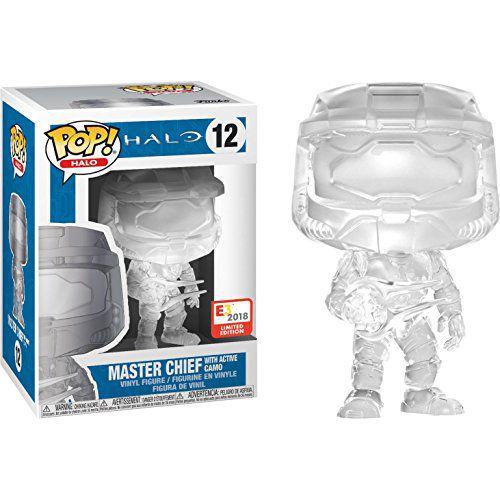 Imagem de Funko Pop Games: Halo - Master Chief com Active Camo E3 2