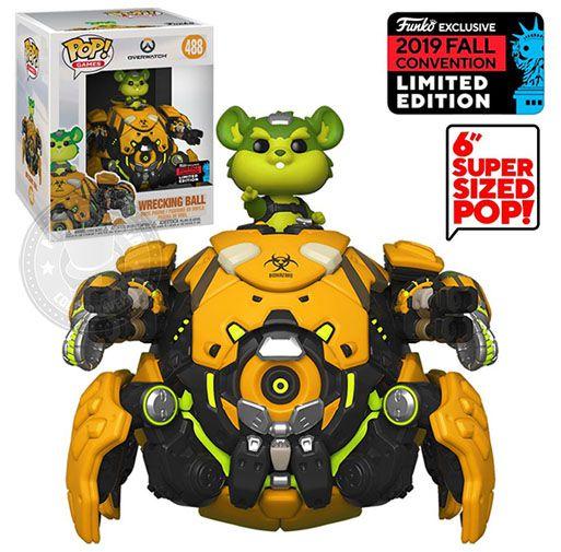 Imagem de Funko Pop Games Overwatch Wrecking Ball 6"  488