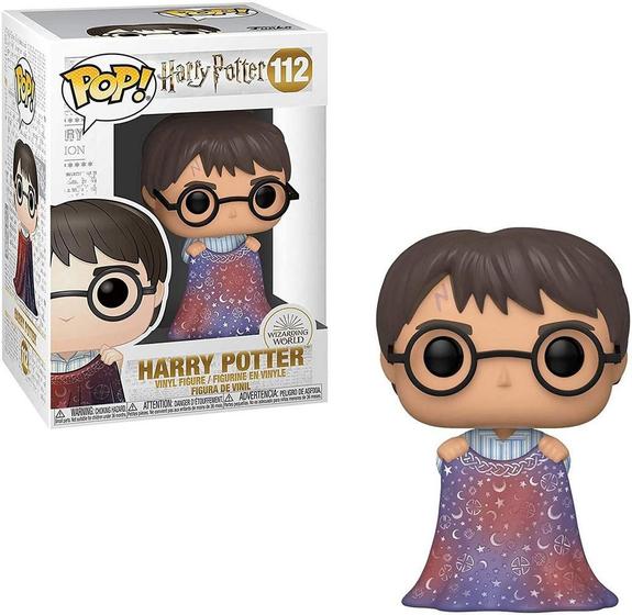 Imagem de Funko Pop Harry Potter 112 Harry Potter w/ Invisibility Cloak