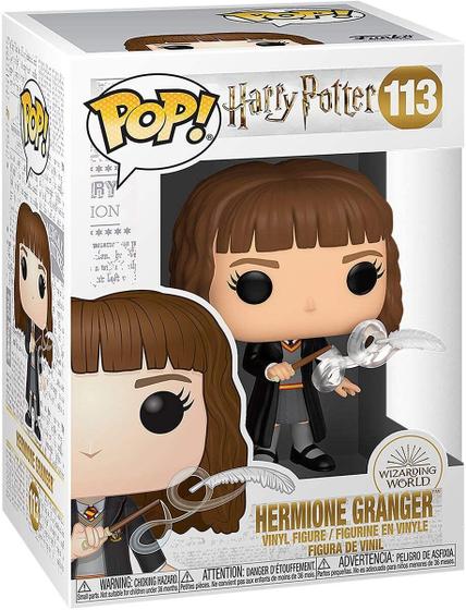 Imagem de Funko Pop! Harry Potter: Hermione com Figura de Vinil de Penas