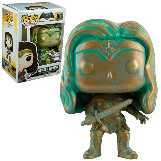 Imagem de Funko Pop! Heroes Batman vs Superman Wonder Woman 86 Patina