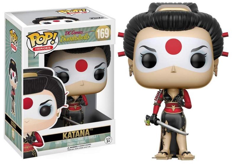 Imagem de Funko Pop!  Heroes Bombshell - Katana 169