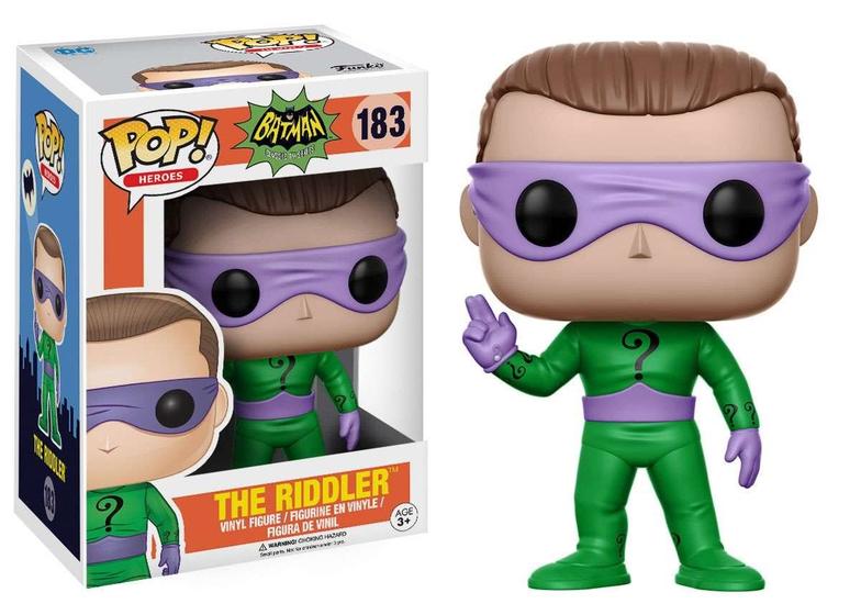 Imagem de Funko POP Heroes DC - Charada (Cor Variável)
