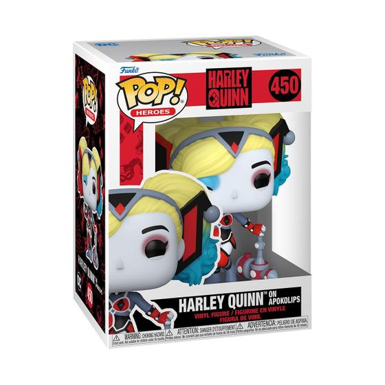 Imagem de Funko Pop! Heroes DC Harley Quinn Apokolips - Boneco de Vinil (10cm)