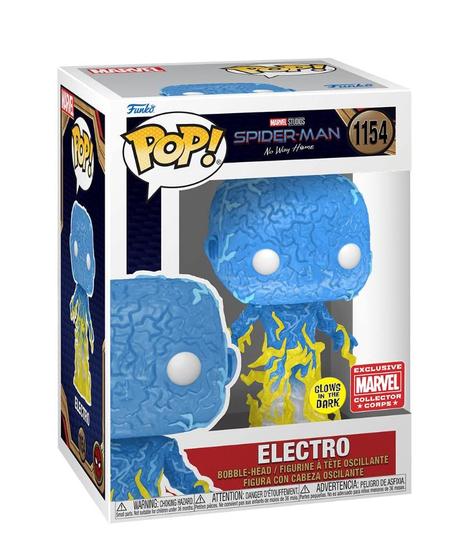 Imagem de Funko Pop! Homem-Aranha: Sem Volta para Casa - Electro (Glow-in-the-Dark)