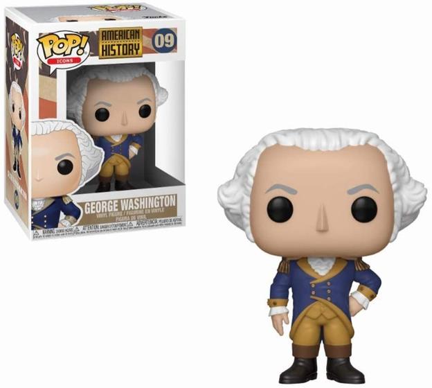 Imagem de Funko Pop! Ícones: História - George Washington, Multicolor