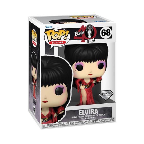 Imagem de Funko Pop! Icons: Elvira 40º Aniversário - Elvira