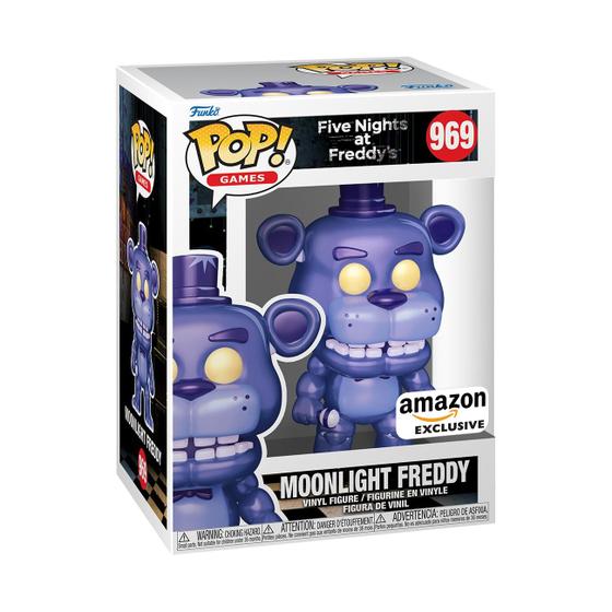 Imagem de Funko Pop! Jogos Five Nights at Freddy's Moonlight Freddy